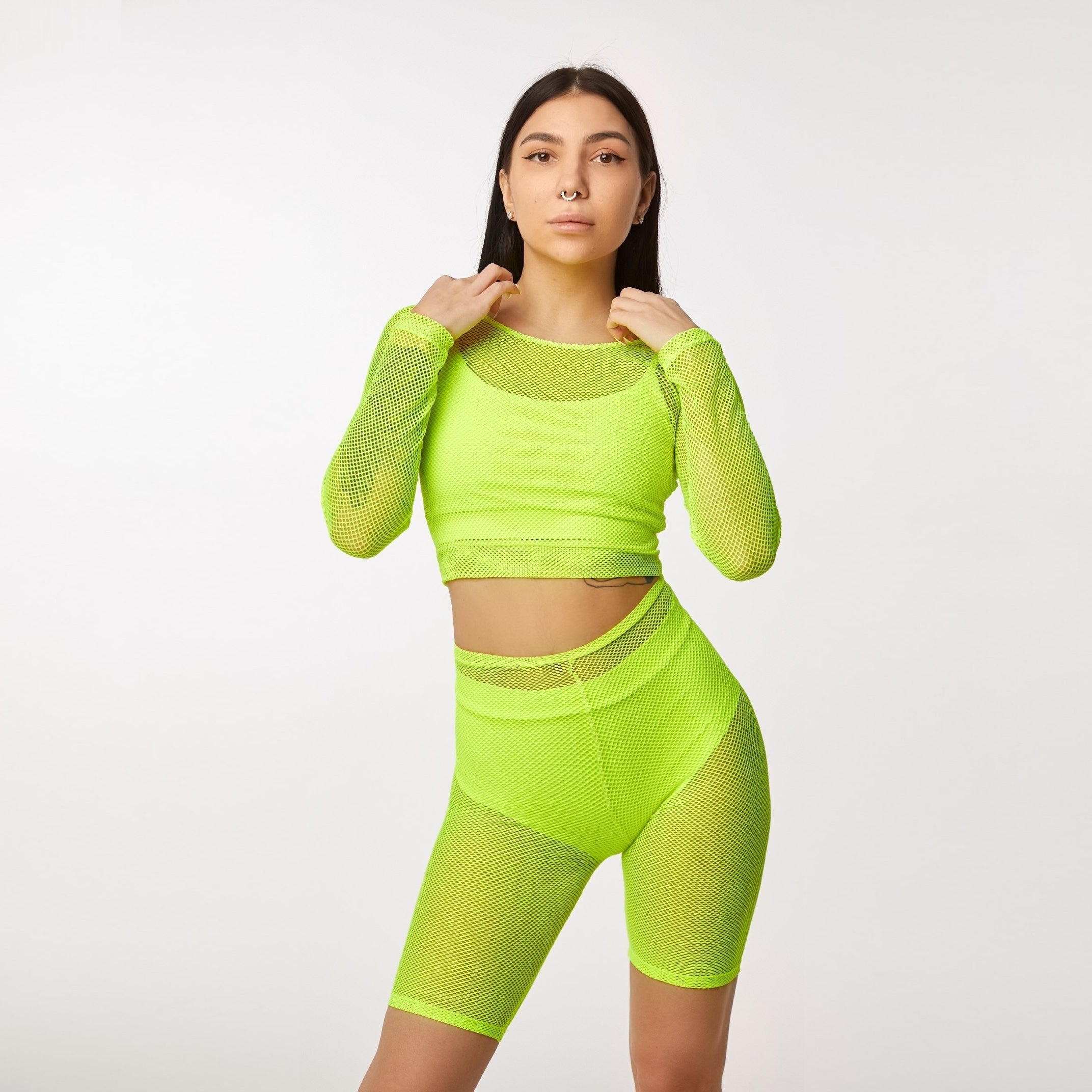 トップス SOLOV APOLLO COTTON MESH TOPS SOLOV APOLLO COTTON MESH TOPS